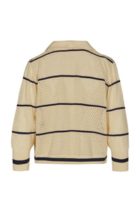 Pull Poca Vela en coton - Bleu marine
