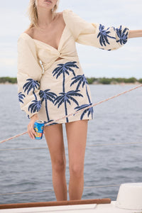 Robe The Power Of The Sea en coton - Bleu