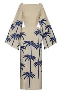 Robe Journey en coton - Blanc