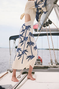 Robe Journey en coton - Blanc