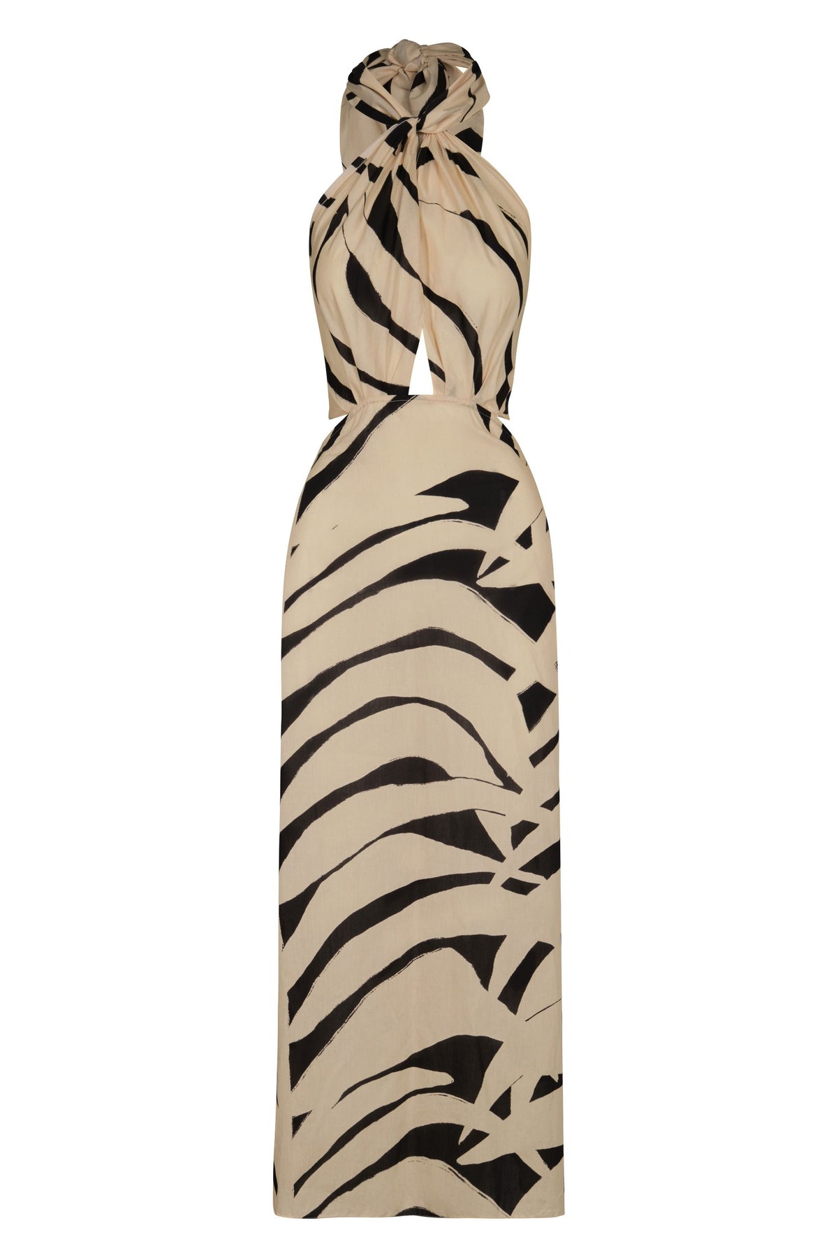 Robe The Rhythm Of Sea en coton - Noir