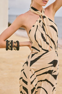 Robe The Rhythm Of Sea en coton - Noir