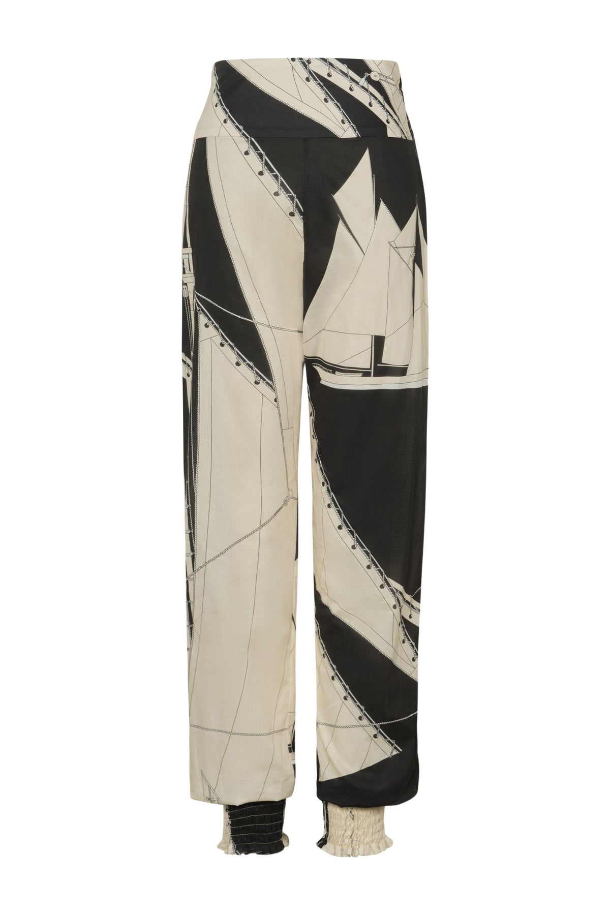Pantalon Speed Queen en coton - Noir