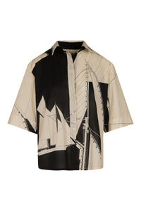 Salty Promises cotton shirt - Black