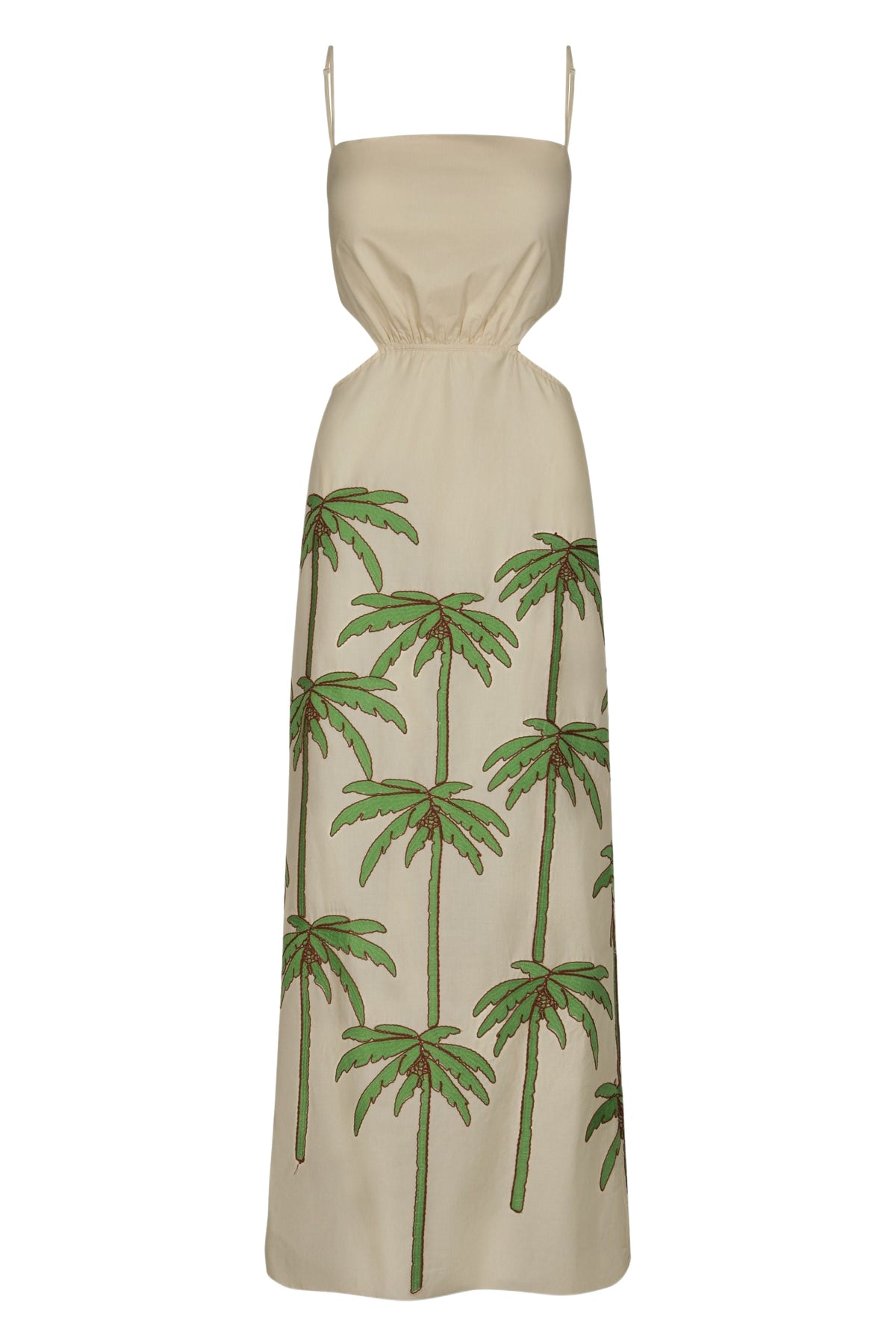 Robe Green Mood en coton - Vert