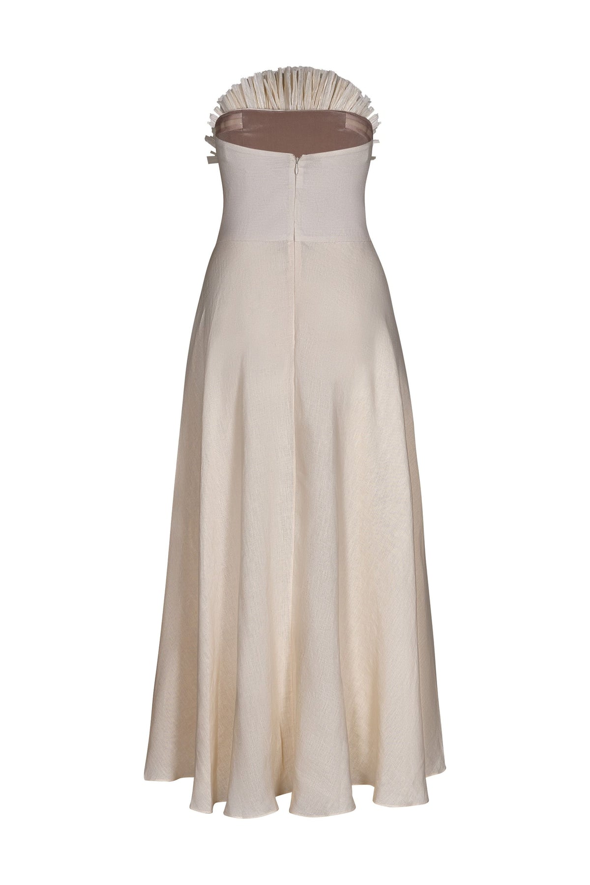 Robe Unforgiven lin - Blanc