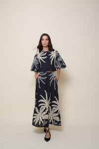 Haut Clar Mind en coton - Noir