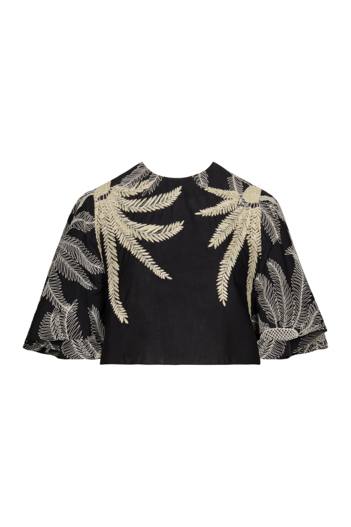 Haut Clar Mind en coton - Noir