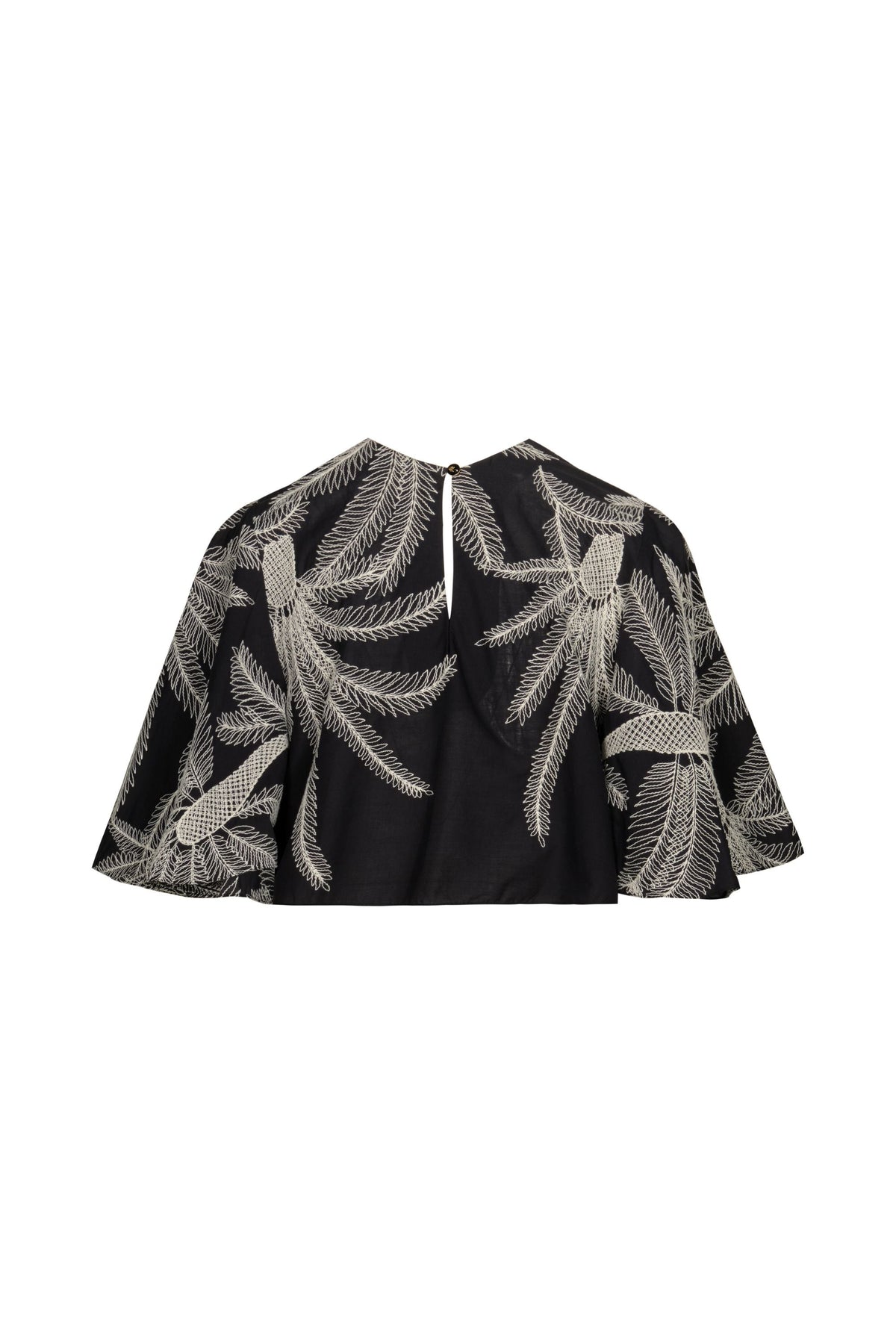 Haut Clar Mind en coton - Noir
