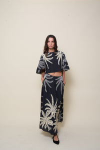 Haut Clar Mind en coton - Noir