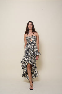 Robe The Comeback en coton - Noir