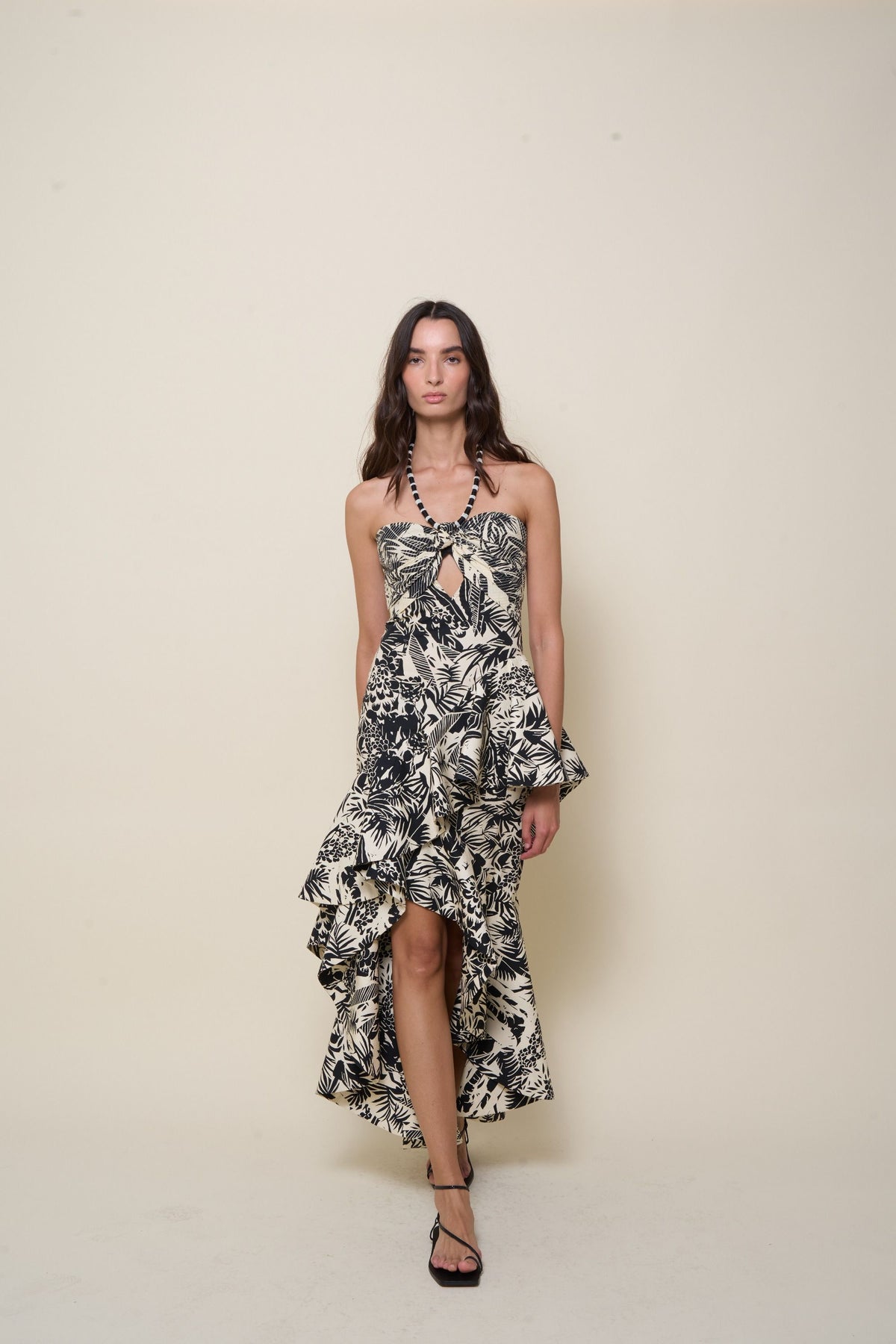Robe The Comeback en coton - Noir