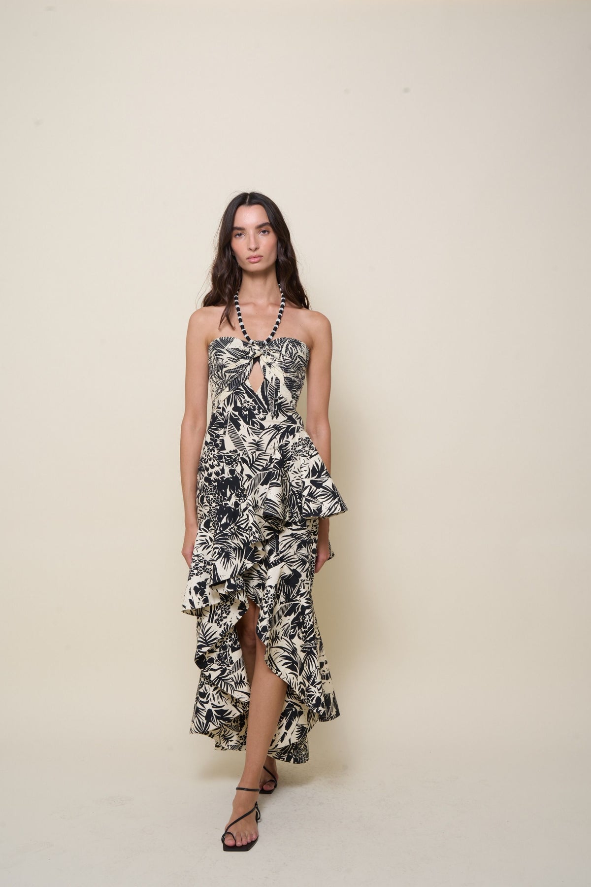 Robe The Comeback en coton - Noir