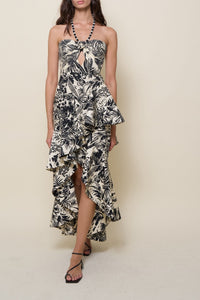 Robe The Comeback en coton - Noir