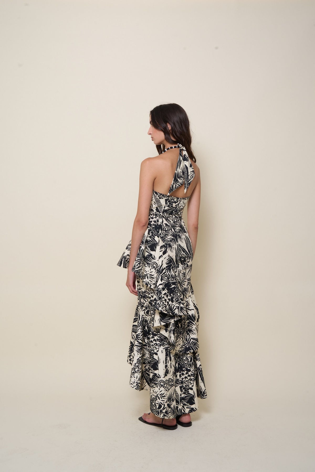 Robe The Comeback en coton - Noir