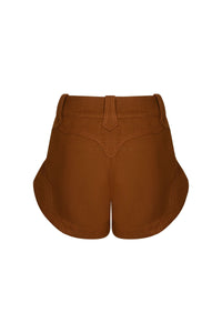 Short City Amulet - Marron
