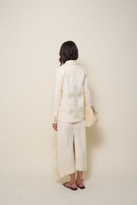 Ciudad Perdida linen skirt - White