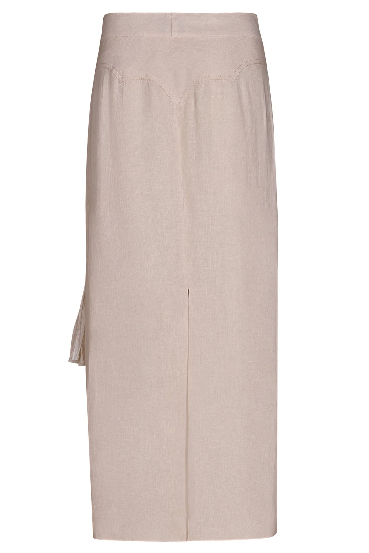 Ciudad Perdida linen skirt - White