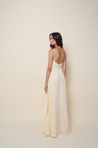 Zambra ruffled linen top - White