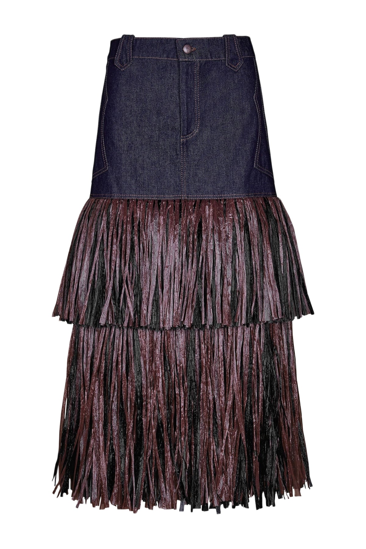 Calipso cotton skirt - Navy blue