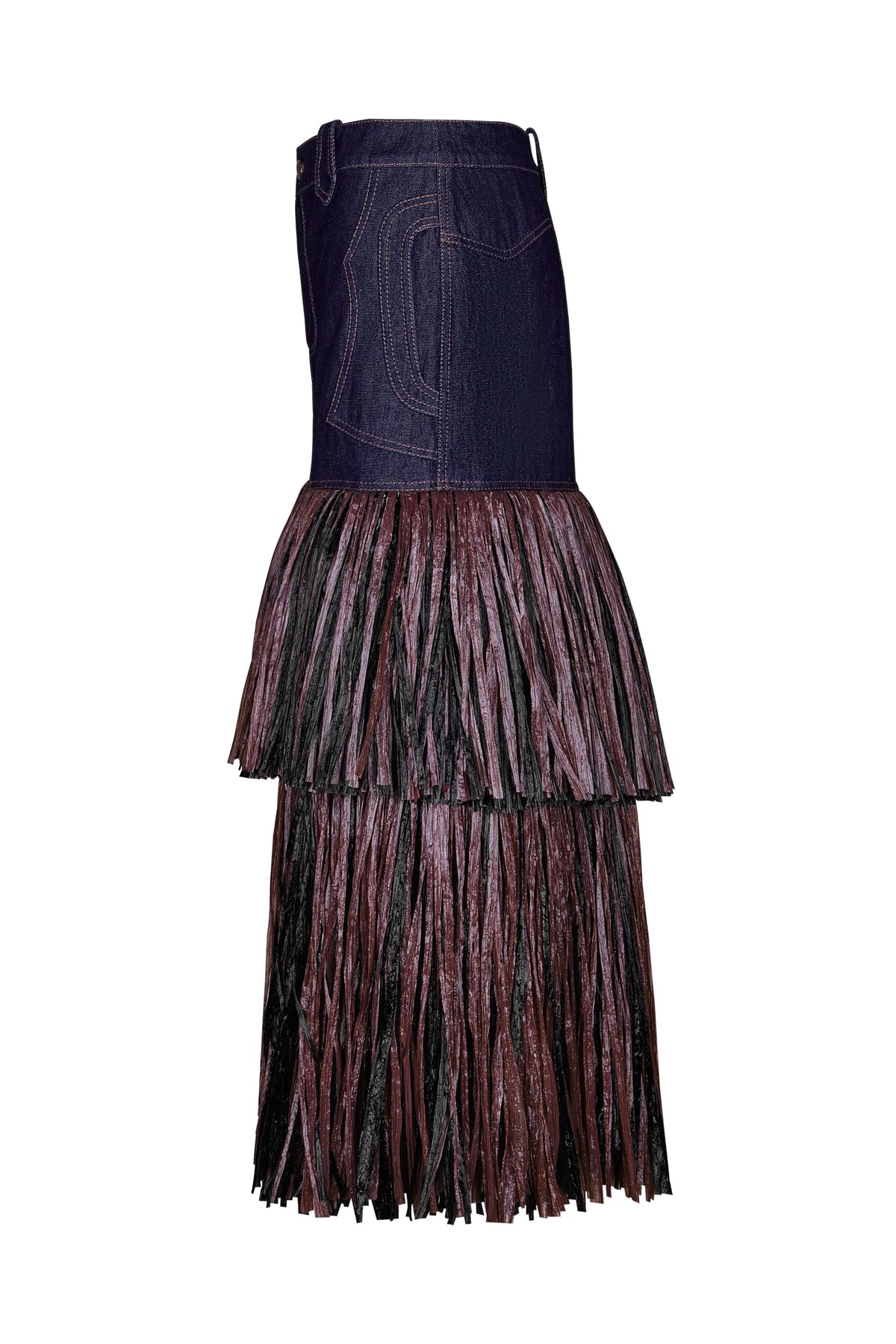 Calipso cotton skirt - Navy blue