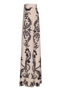Musical silk trousers - Beige