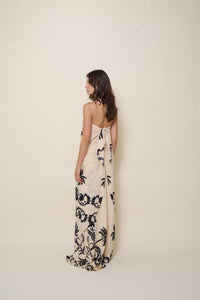 Musical silk trousers - Beige