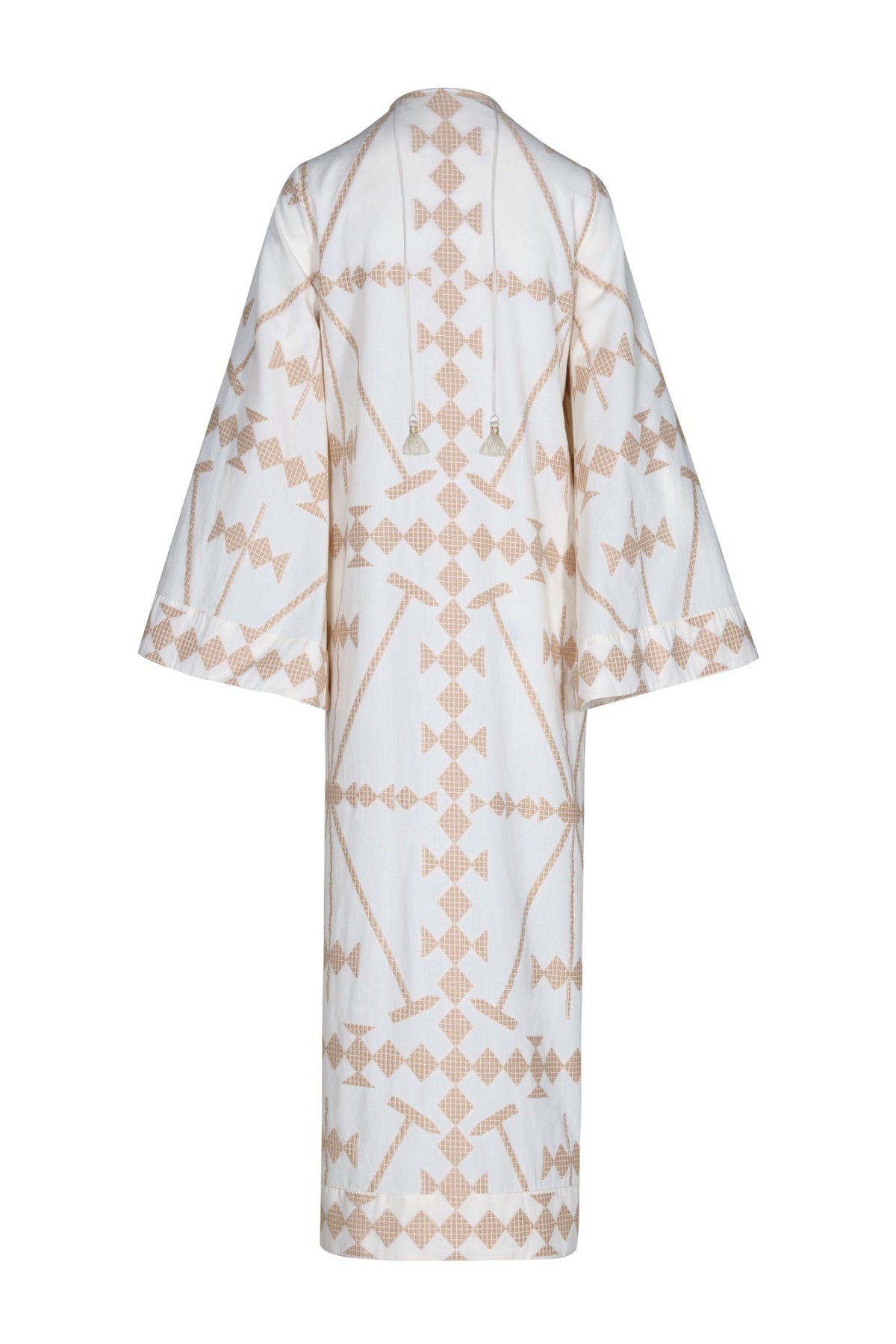 Savannah cotton tunic dress - White