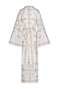 Savannah cotton tunic dress - White