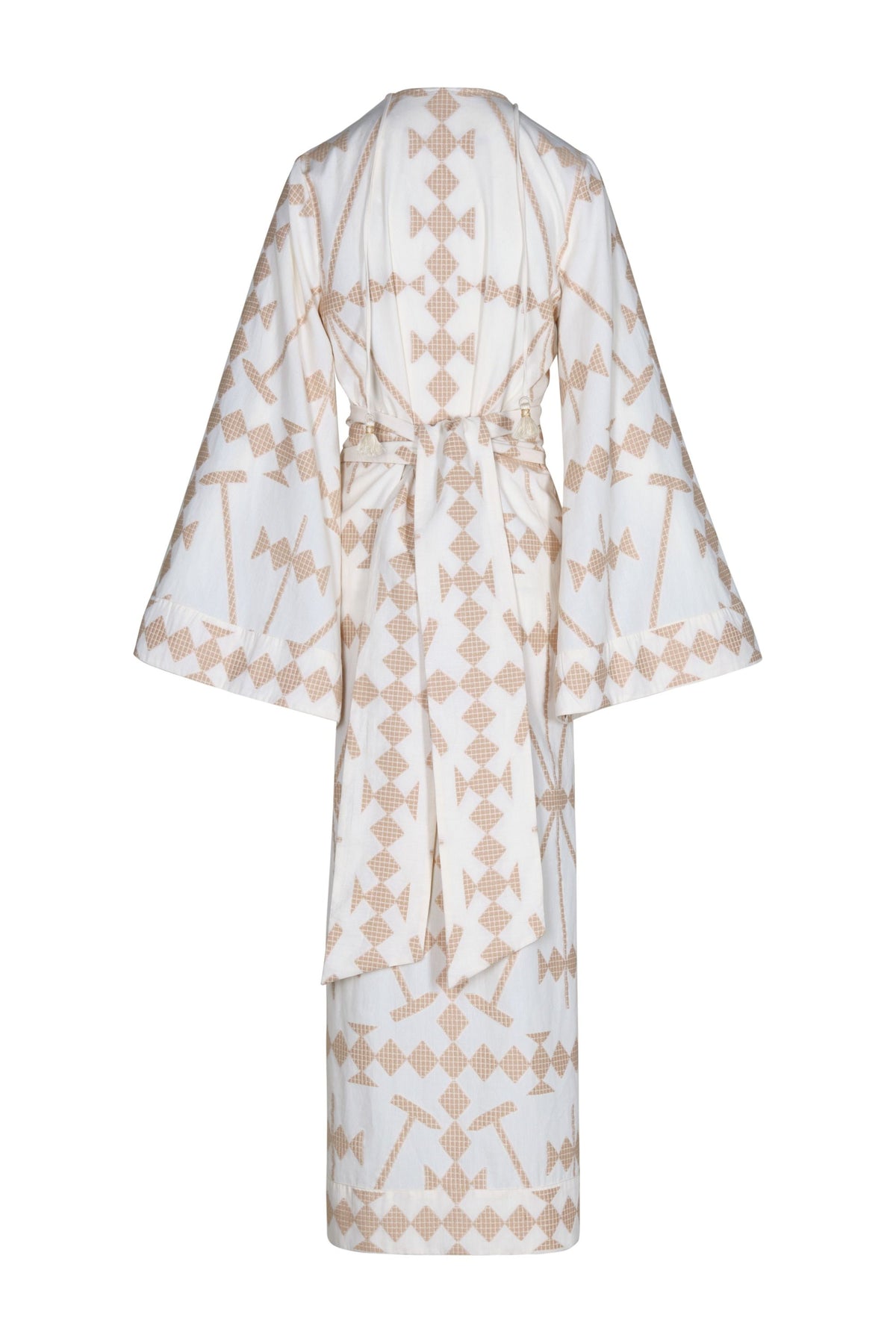 Savannah cotton tunic dress - White