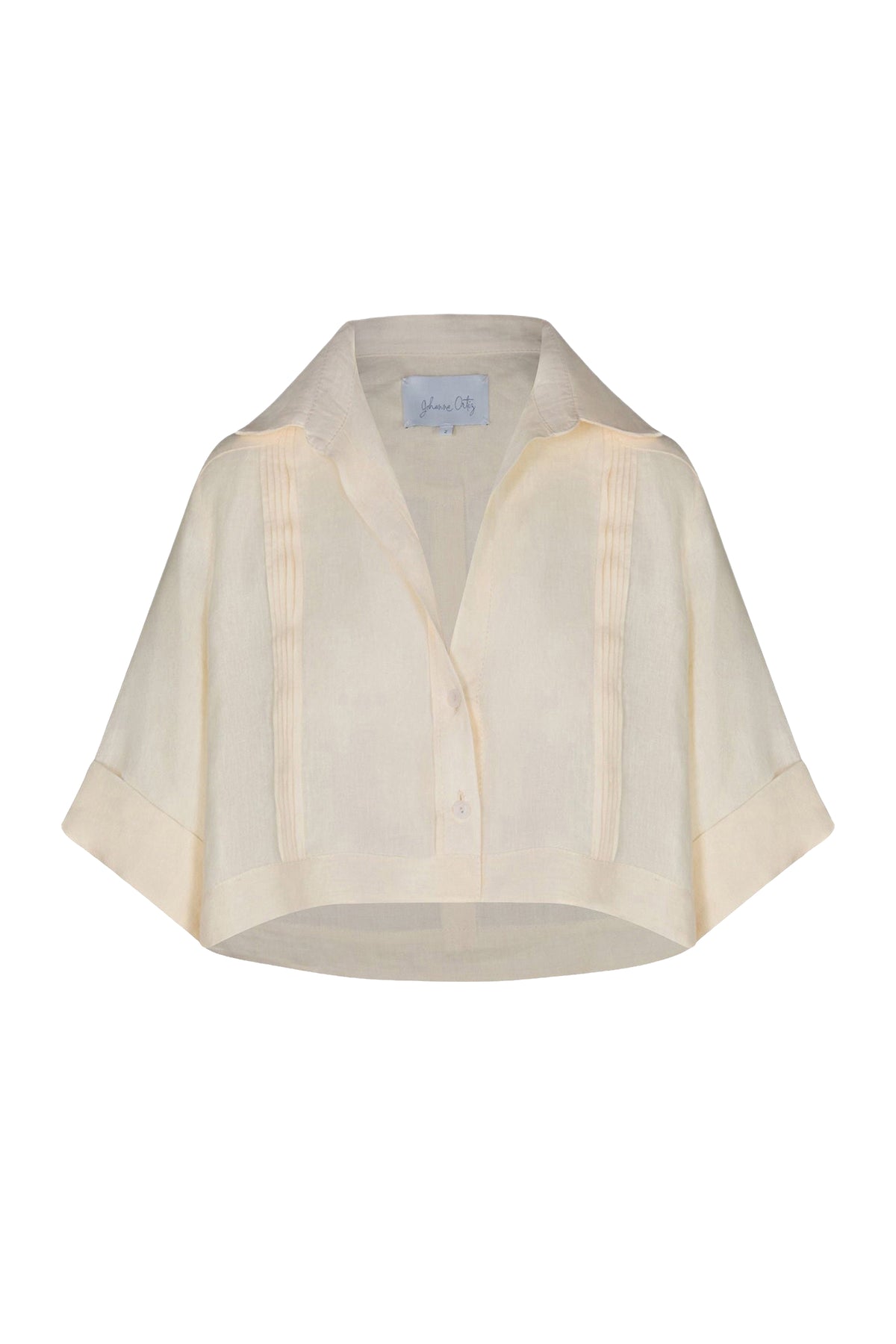Chemise Cloud Forest en lin - Blanc