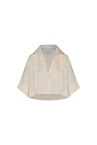 Chemise Cloud Forest en lin - Blanc