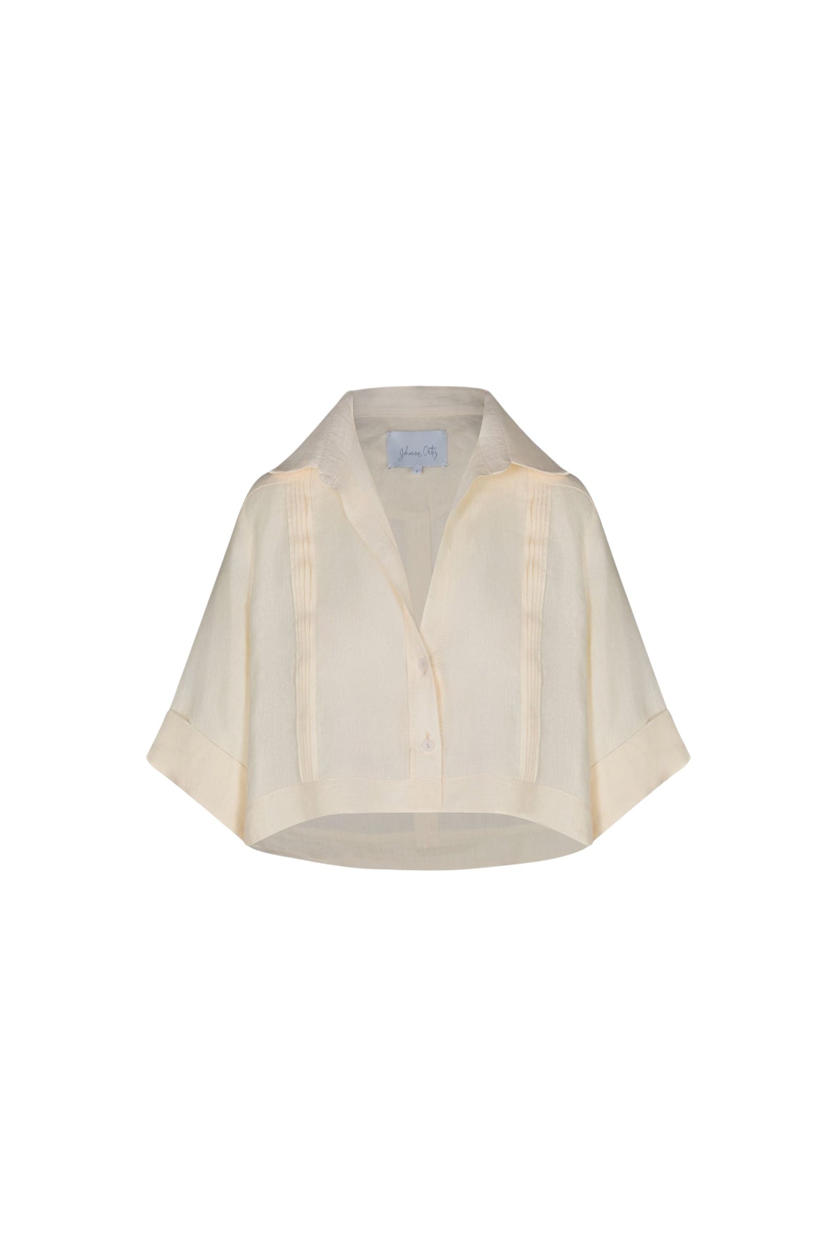 Chemise Cloud Forest en lin - Blanc