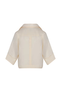 Chemise Cloud Forest en lin - Blanc