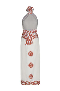 Robe Reinventing en coton - Rouge