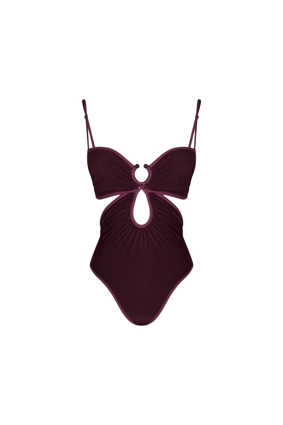 Sunny Days one-piece swimsuit - Wine