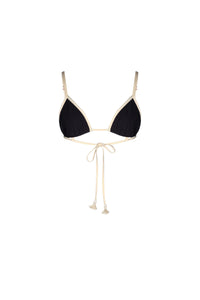 Playa Del Rio bikini top - Black
