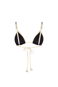 Playa Del Rio bikini top - Black