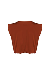T-shirt Muraya - Marron