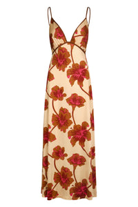 Sendero De Astromelias Dress - Camel
