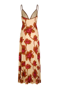 Sendero De Astromelias Dress - Camel