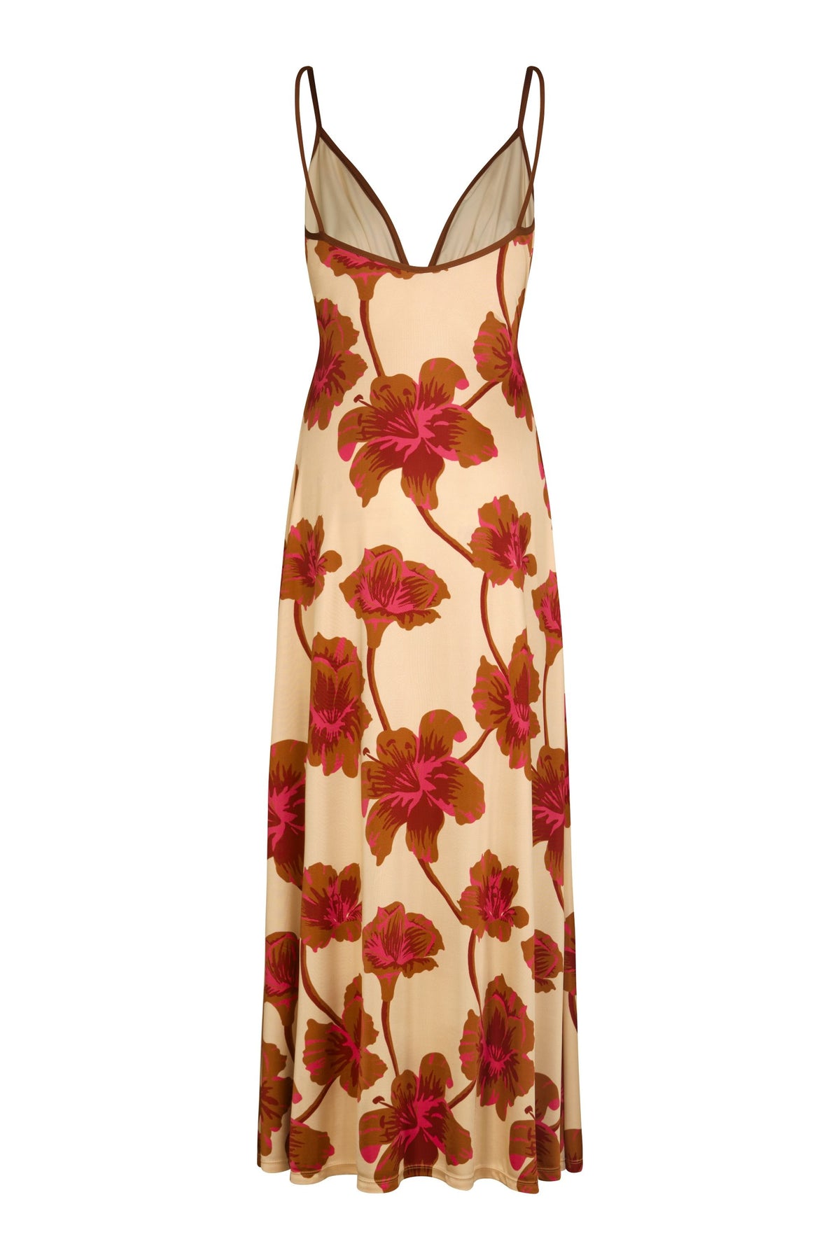 Sendero De Astromelias Dress - Camel