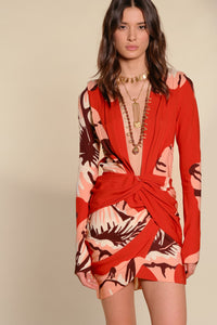 Gangaway Dress - Red