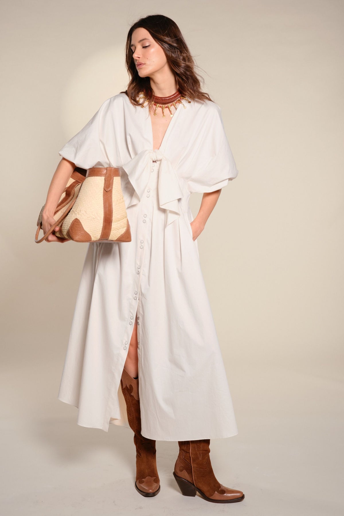 Endless Spring Dress - White