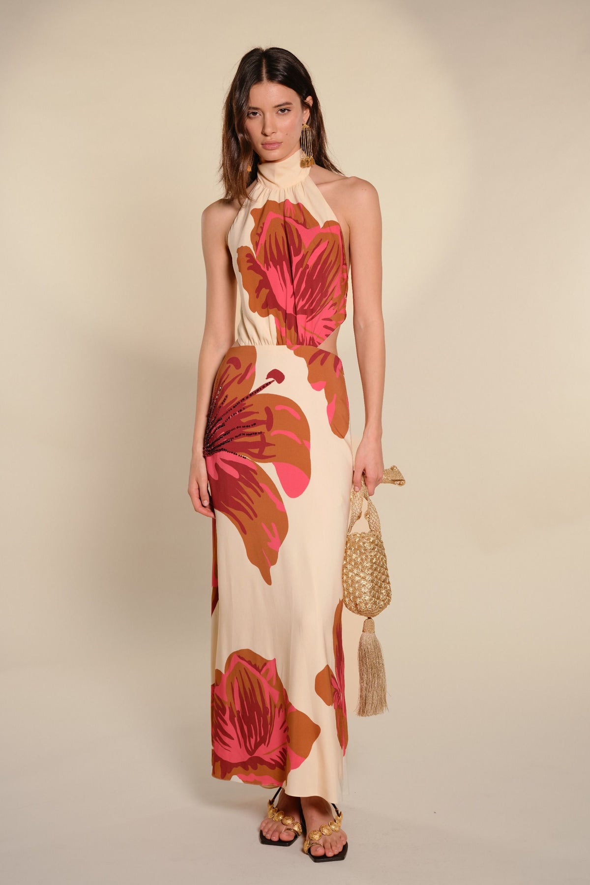 Best Of Times Dress - Camel