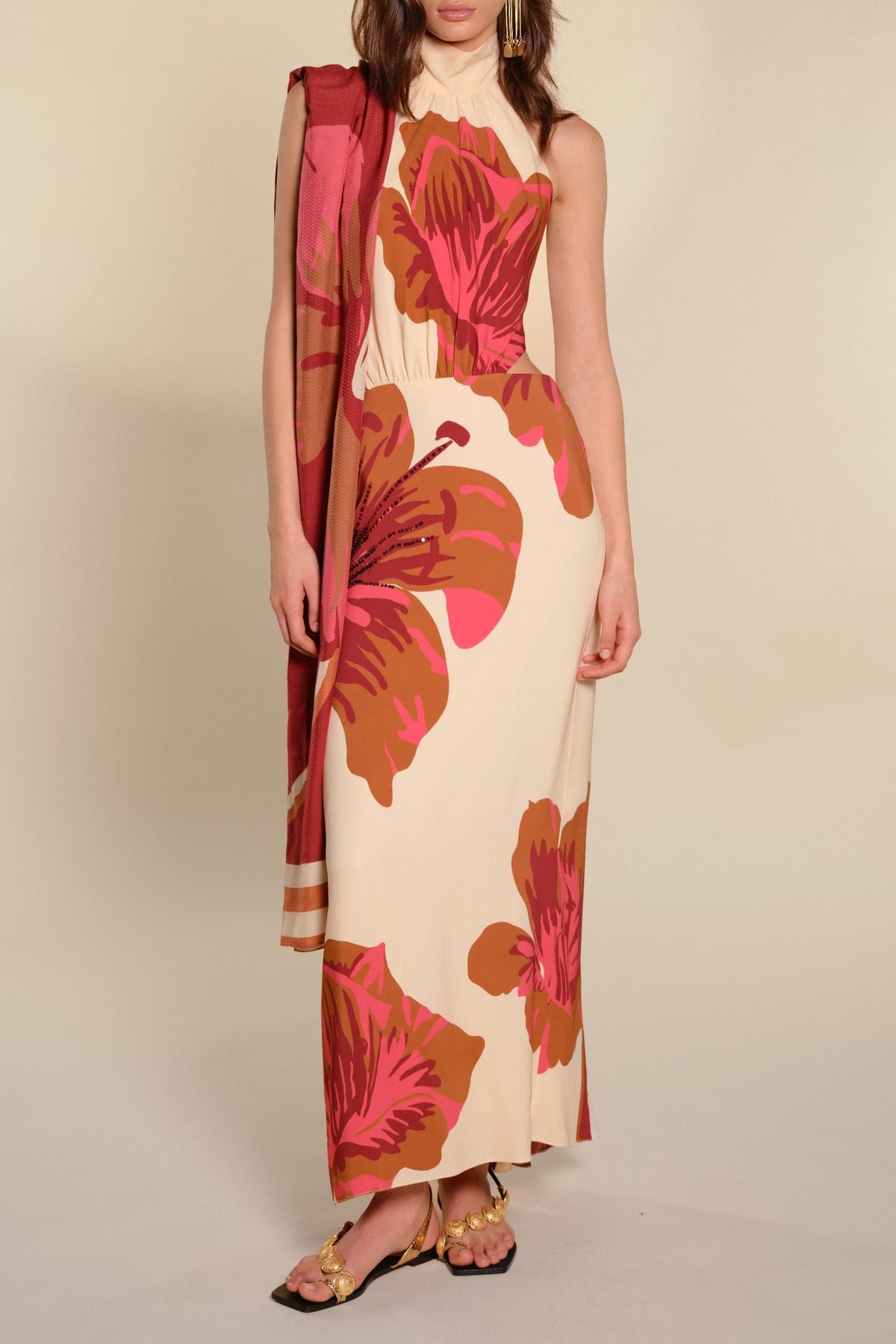 Best Of Times Dress - Camel