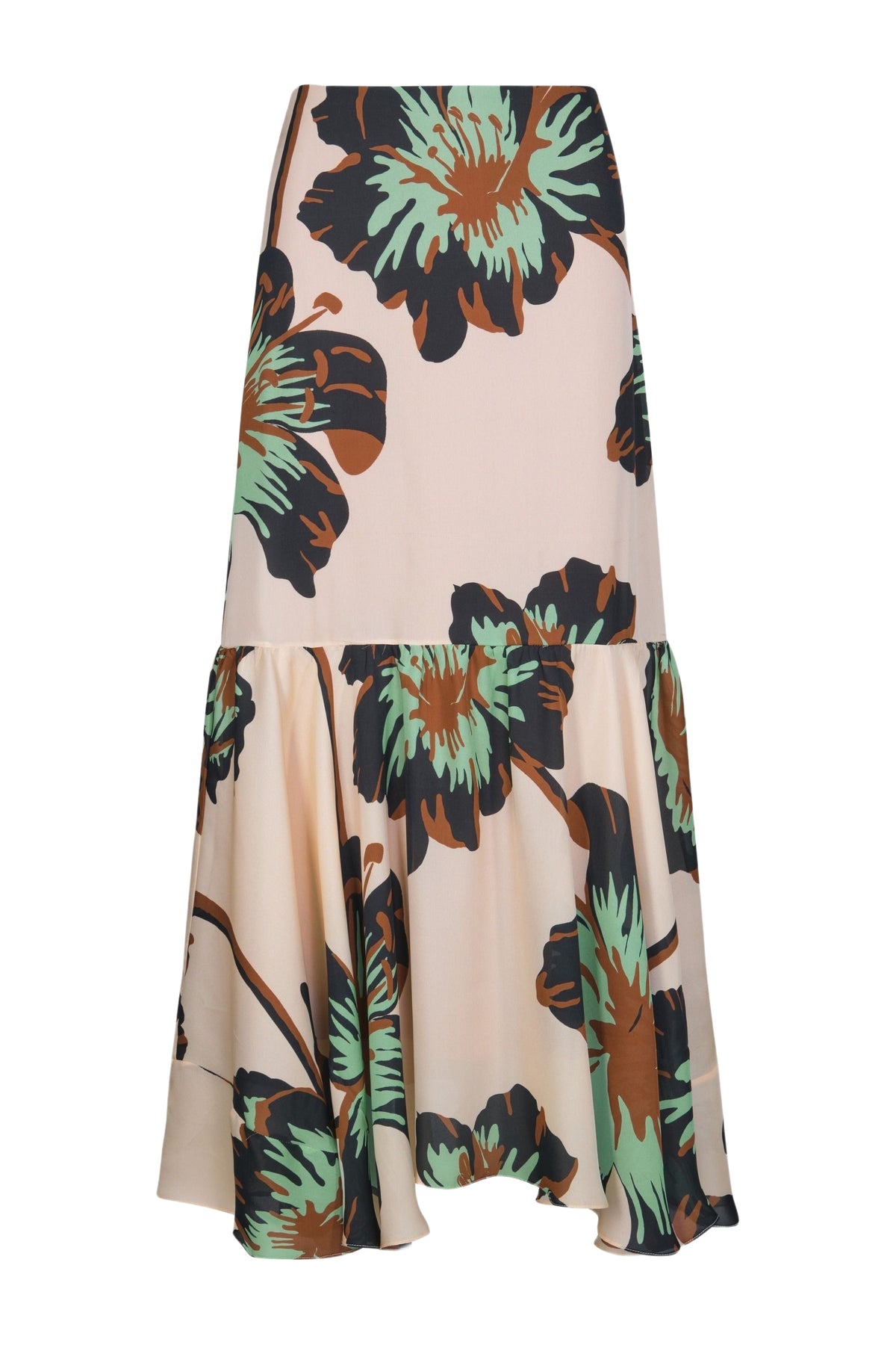 Buena Vista silk skirt - Green