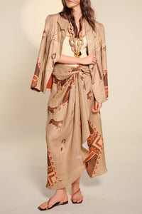 Robe Encanto Pacifico - Camel