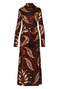 Start Point Dress - Brown