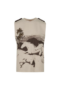 T-shirt Brave - Blanc